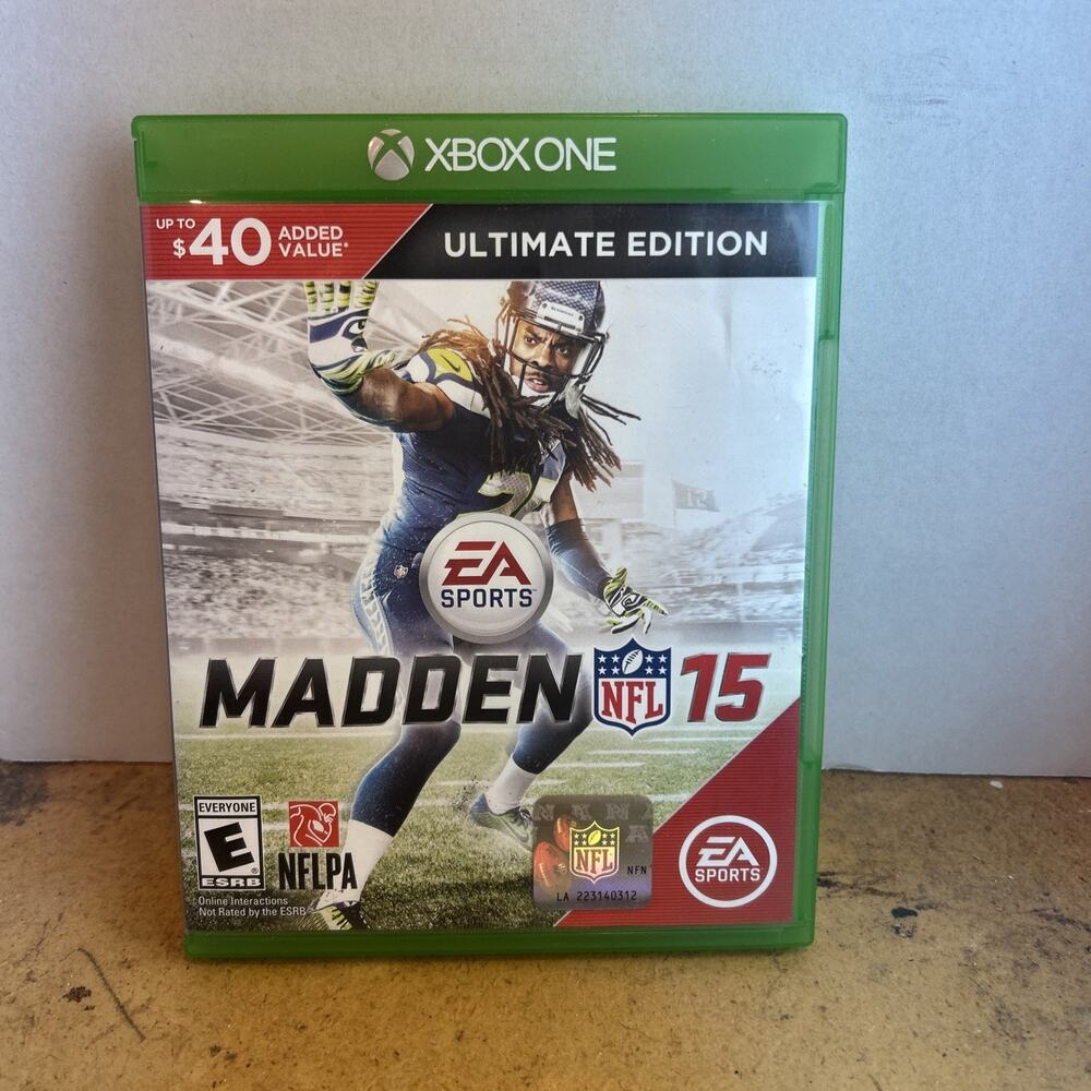 Madden NFL 15 -- Ultimate Edition (Microsoft Xbox One, 2014)